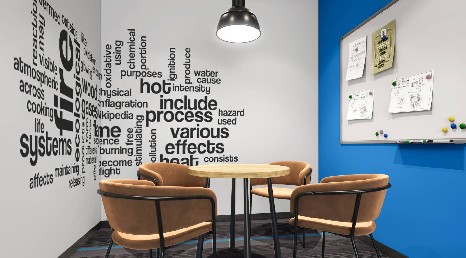 办公室装修设计夏季植物的装饰搭配